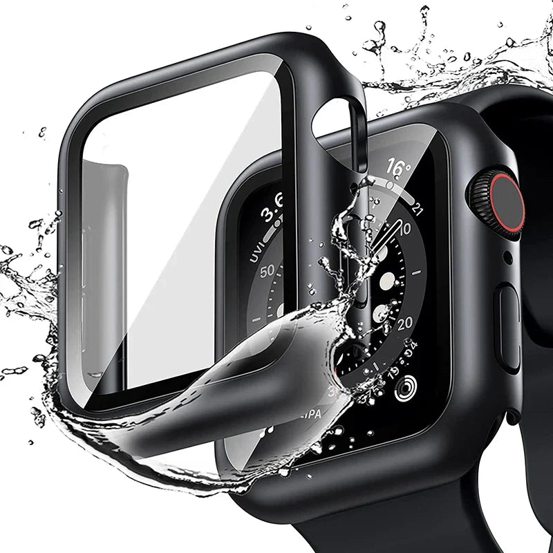 Apple Watch Series 1–3 Hard Case with Built-in Screen Protector