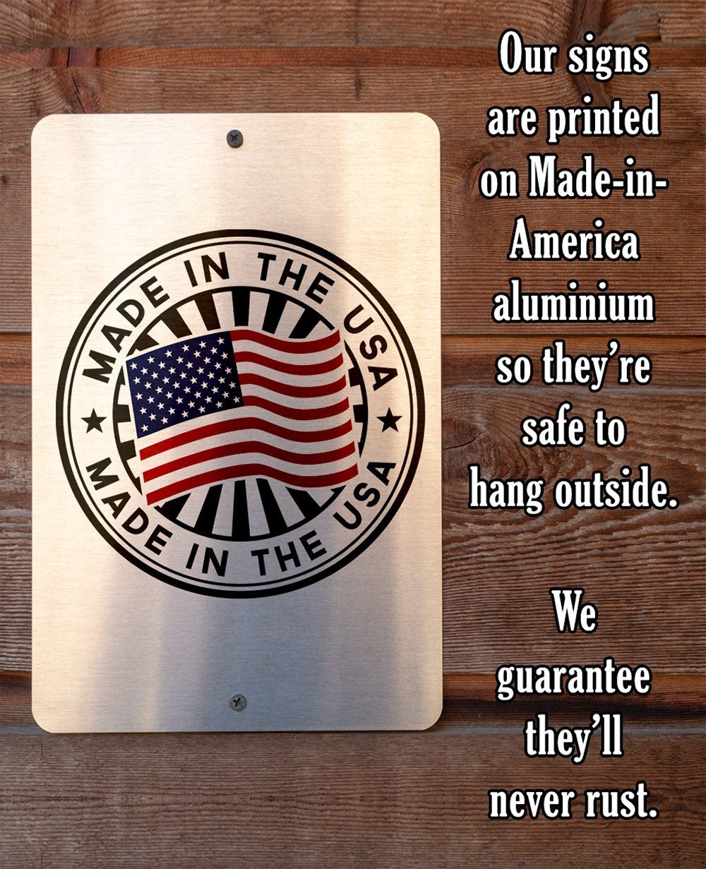 Warning Does Not Play Well With Liberals - Metal Sign